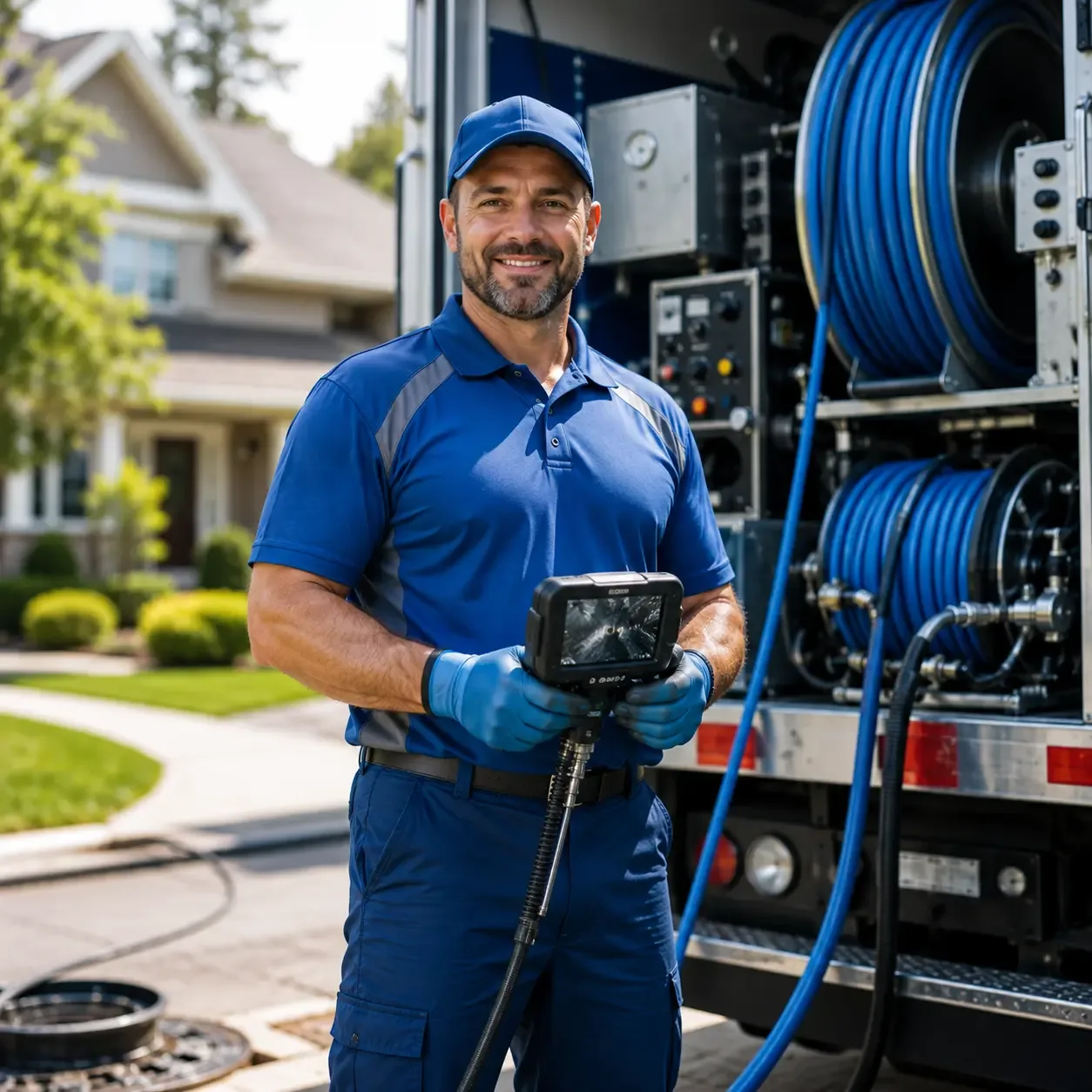 Local outdoor drain cleaning specialists in Holly Springs, NC